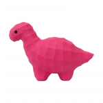 MISOKO Koera m&auml;nguasi, dinosaurus, lateks, 21,5 cm roosa