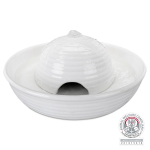 TRIXIE Vital Flow mini automaatne lemmiklooma joogianum keraamiline, valge, 0,8 l/&oslash; 24 &times; 10 cm