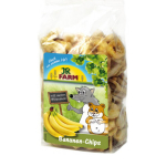 JR FARM toidulisand n&auml;rilistele, kuivatatud viilutatud banaanid 150 g