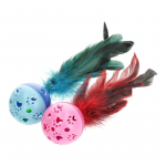 HIPPIE PET Kassi m&auml;nguasi, pallid sulega, 18 cm kjajud, 2 tk.