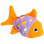 HIPPIE PET Kassi m&auml;nguasi, kala, 11,5 cm oranž