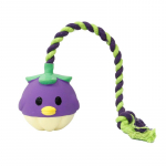 MISOKO Lemmiklooma m&auml;nguasi, puuvili n&ouml;&ouml;riga, lateks, 40 cm lilla