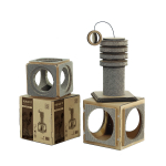 M-PETS Kassi kraapimispost, BUILD'IT PANTHEON, pruun