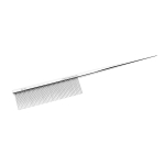 TAURO PRO LINE Kamm alumiiniumist, k&auml;epidemega, 19.3 cm, m&uuml;ndiroheline