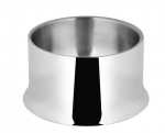 AGX STEEL Kausi lemmikloomale, metall h&otilde;bedane, &Oslash;15 cm