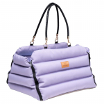 MISOKO Lemmiklooma kandekott, avatud, Oxford-kangas, 47x37x25 cm helelilla