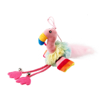 GIGWI naisten&otilde;gese ja kellukesega m&auml;nguasi kassidele Flamingo, mitmev&auml;rviline