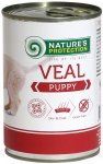 NATURE'S PROTECTION T&auml;iss&ouml;&ouml;t kutsikatele vasikaliha 400 g