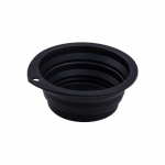 PET ADVANCE lemmiklooma kauss, silikoon, must, 13,9x13x0,5 cm must