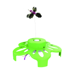 M-PETS Kassi m&auml;nguasi FLOWER POWER valge, 25,5 x 24 x 8 cm