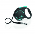 FLEXI Black Design Lindi-jalutusrihm S, max 15 kg, 5 m, lint, sinine