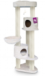 PETREBELS kraapimispost kassidele Charlotte 180 59 x 56 x 180 cm, kreemjas