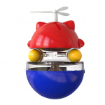 MISOKO&FRIENDS M&auml;nguasi kassile, interaktiivne pall, maiuste mahuti ja keermega punane/sinine