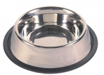 TRIXIE Metallkauss elastse ribaga koertele 0,45 l, 14 cm