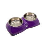 KIKA 4-PAW Lemmiklooma kauss topelt, lilla, suurus M