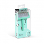 TAURO PRO LINE kumer ristk&uuml;likukujuline puidust hari M, 9,6&nbsp;&times;&nbsp;19,0 cm, helesinine