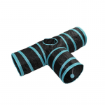 HIPPIE PET Kassi m&auml;nguasi, tunnel must ja sinine, pikkus 77 cm