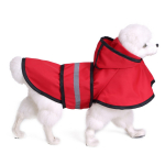 PAW COUTURE sport lemmiklooma vihmamantel punane, 3XL
