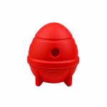 PET ADVANCE Interaktiivne m&auml;nguasi, mis on t&auml;idetud koerte maiustega, silikoon, 9,6x9,6x11 cm punane