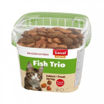 SANAL Fish Trio cup lisas&ouml;&ouml;t kassidele 75 g