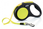 FLEXI Neon XS automaatne lindi-jalutusrihm S, max 15 kg, 5 m