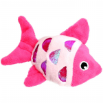 HIPPIE PET Kassi m&auml;nguasi, kala, 11,5 cm roosa
