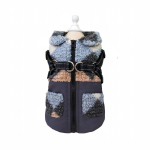 PAW COUTURE Lemmiklooma vest must, suurus XS
