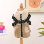 PAW COUTURE Lemmiklooma vest pruun, suurus XS