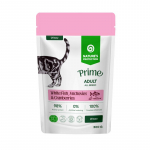 NATURE'S PROTECTION PRIME M&auml;rg lemmikloomatoit valge kala, an&scaron;ooviste ja j&otilde;hvikatega, et toetada tervislikku kuseteed t&auml;iskasvanud kassidele k&otilde;igile t&otilde;ugudele 300 g