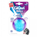 GIGWI Koera m&auml;nguasi - pall piiksuv, lilla / sinine, M, 1 tk