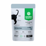 NATURE'S PROTECTION SUPERIOR CARE Teraviljavaba m&auml;rgtoit heeringa ja pardilihaga, igat t&otilde;ugu t&auml;iskasvanud kasside immuunsuse toetamiseks 85 g
