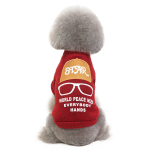 PAW COUTURE lemmiklooma kampsun joonistega punane, S
