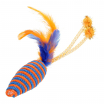 HIPPIE PET Kassi m&auml;nguasi, hija sulega, 16,5 cm oranž