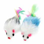 HIPPIE PET Kassi m&auml;nguasi, hijas sulega, kirjud, 2 tk. 9 cm