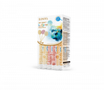 RANOVA Lollipop T&auml;iends&ouml;&ouml;t-maius koertele, k&uuml;lmkuivatatud, pulgakommikujuline, erimaitseline 8 g x 6 vnt.