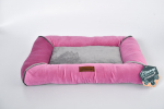 P.LOUNGE Lavendliaroomiga magamisase lemmikloomale M:71x50x8 cm, roosa ja hall