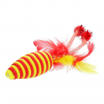 HIPPIE PET Kassi m&auml;nguasi, hija sulega, 16,5 cm punanes