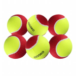 MISOKO Koera m&auml;nguasi, tennisepallid, 4 cm, 6 tk kollane/punane