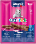 VITAKRAFT Cat-Stick Mini n&auml;rimispulgad kassidele 3 tk