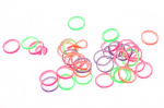 LAINEE 100tk lateks-elastsed kummid 100 tk, 8 mm, eriv&auml;rvilised
