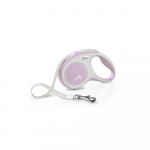 FLEXI Comfort Lindi-jalutusrihm S, max 15 kg 5 m, lint, roosa