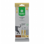 NATURE'S PROTECTION SUPERIOR CARE Kreemjad t&auml;iends&ouml;&ouml;t kana ja heeringaga, t&auml;iskasvanud kassidele, naha ja karvkatte heaks 4x14 g