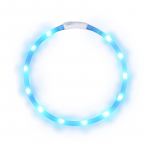 Laroo Koerte helendav kaelarihm LUNA-F9, USB-laetav sinine, 65 cm