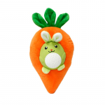 MISOKO Koera m&auml;nguasi, porgand, pl&uuml;&uuml;sist, oranž 22,5 cm