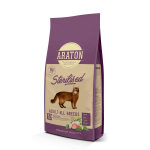 ARATON kuivtoit linnulihaga igat t&otilde;ugu t&auml;iskasvanud steriliseeritud kassidele 15 kg