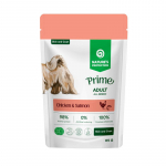 NATURE'S PROTECTION PRIME Niiske lemmikloomatoit kana ja l&otilde;hega tervete nahkade ja karvade jaoks t&auml;iskasvanud koertele k&otilde;igi t&otilde;ugude puhul 85 g