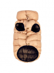 PAW COUTURE lemmiklooma vest, kahepoolne, helepruun ja tumepruun 4XL