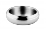 AGX STEEL Kausi lemmikloomale, metall, h&otilde;bedane 1050 ml, &Oslash;18 cm
