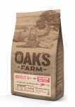 OAK'S FARM teraviljavaba kuivtoit v&auml;ikest ja minit&otilde;ugu eakatele koertele, l&otilde;hega 6,5 kg