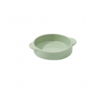 XINGMI CERAMICS Kausi lemmikloomale, keraamiline, 17x14x3,8 cm roheline